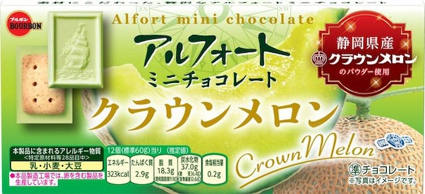 アルフォートミニチョコレートクラウンメロン