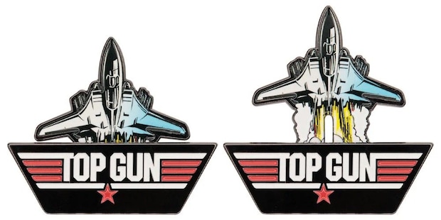 TOP GUN　Limited Edition Moving Pin Badge 