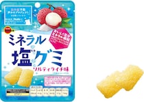 【ブルボン】ミネラル補給できるグミ「ミネラル塩グミソルティライチ味」が新発売だよ♪