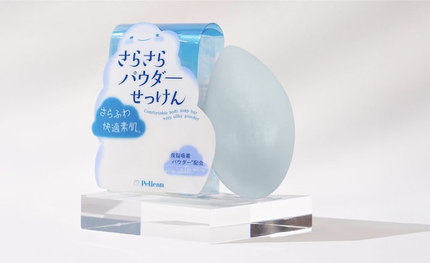 気になる汗ゾーンは石鹸で直洗いして!ベタつく季節を心地よく過ごせる「さらさらパウダーせっけん」