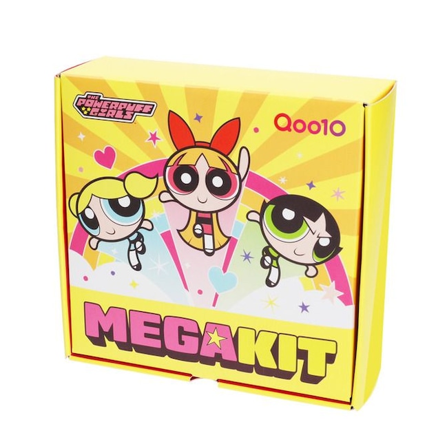 「パワーパフガールズ」限定デザインの「MEGA KIT」が抽選で10名様に当たるプレゼントキャンペーン
