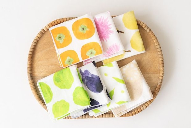 そよ風(かぜ)ガーゼ|ながおか・にいがたの野菜果物(7種展開)