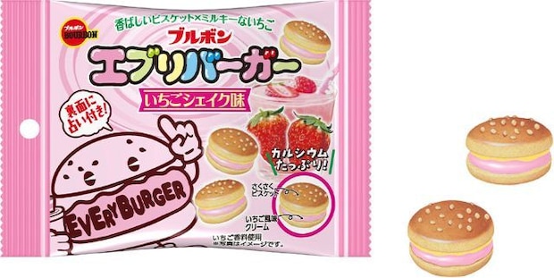 エブリバーガー いちごシェイク味