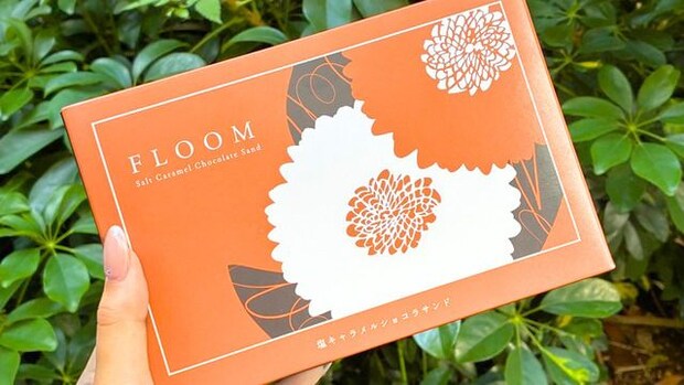 FLOOM(フルーム)塩キャラメルショコラサンド パッケージ