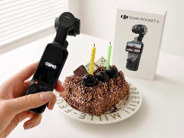 【話題のVlogカメラ】DJI Osmo Pocket 4でケーキ作りを撮影してみた!iPhoneとの違いもレビュー