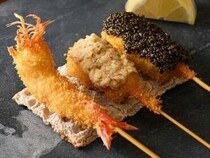 ≫名古屋で人気の【創作串揚げ つだ】