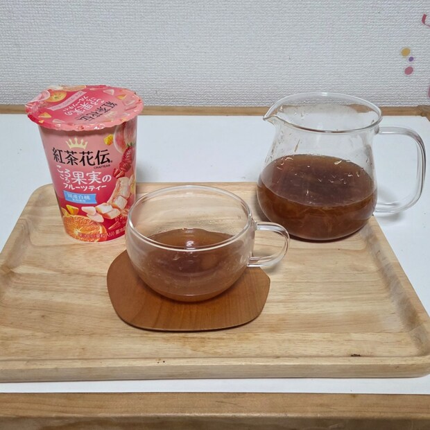 コンビニのおすすめドリンク！紅茶花伝の"ころころ果実のフルーツティー"