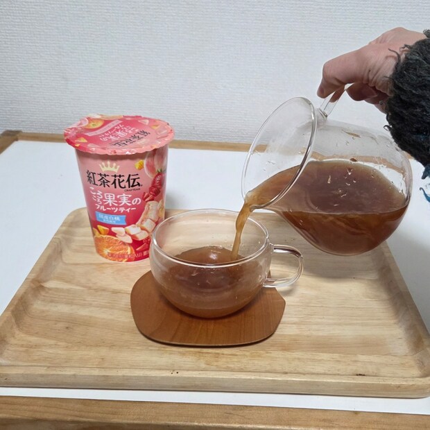 コンビニのおすすめドリンク！紅茶花伝の"ころころ果実のフルーツティー"