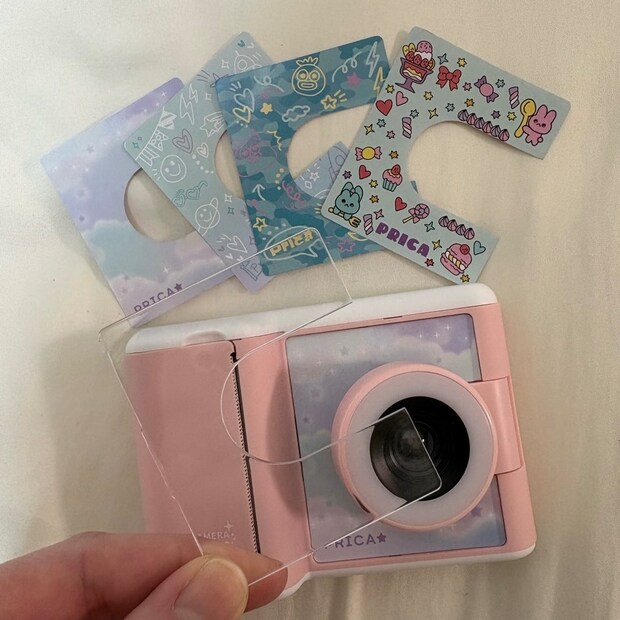 プリカPRICAおもちゃカメラアナログカメラセガトイズその場ですぐプリントできるキッズカメラ