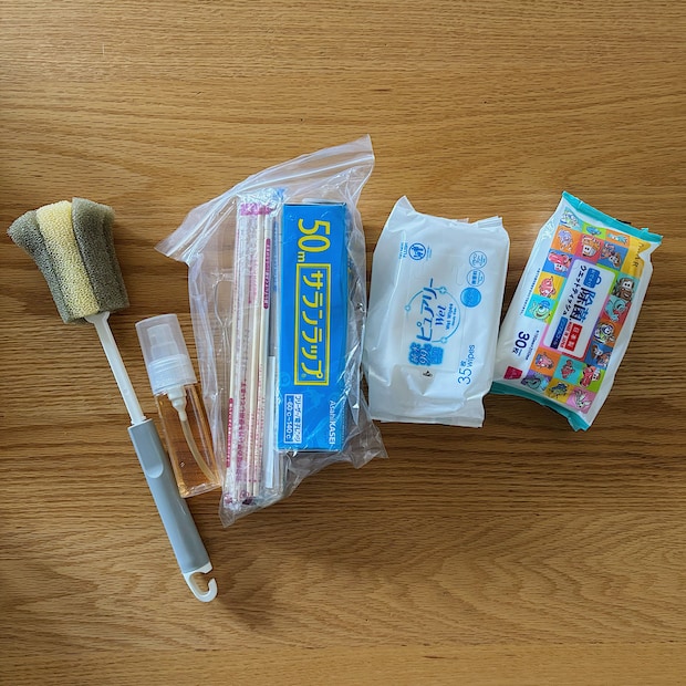 海外旅行用の食品と一緒に持込みたい食事・衛生グッズ。これがあるだけで快適さUP。