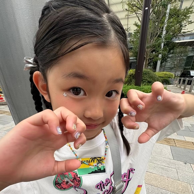 子供ネイルダイソーネイルシール