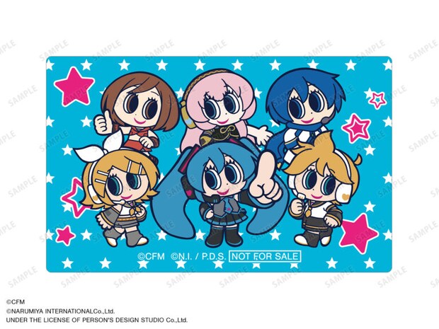 ANGEL BLUEコラボ 描き起こし 集合 カードステッカー イベント＆AMNIBUS限定特典