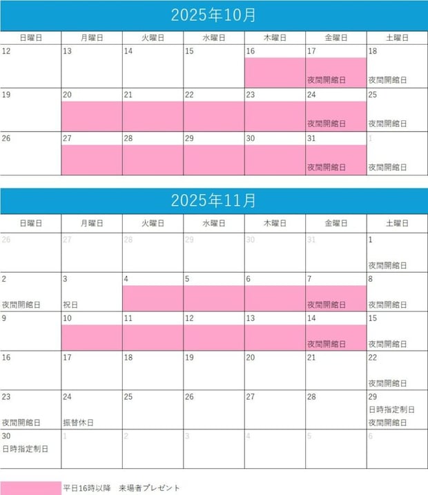 配布スケジュール