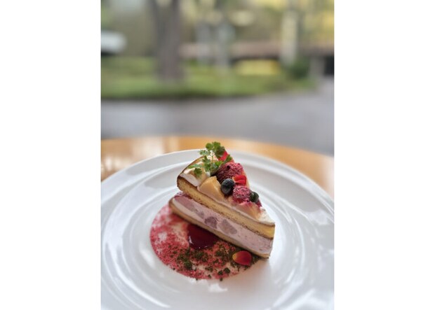 すいれんクリスマスケーキ　期間限定（11/26～12/25） © 国立西洋美術館