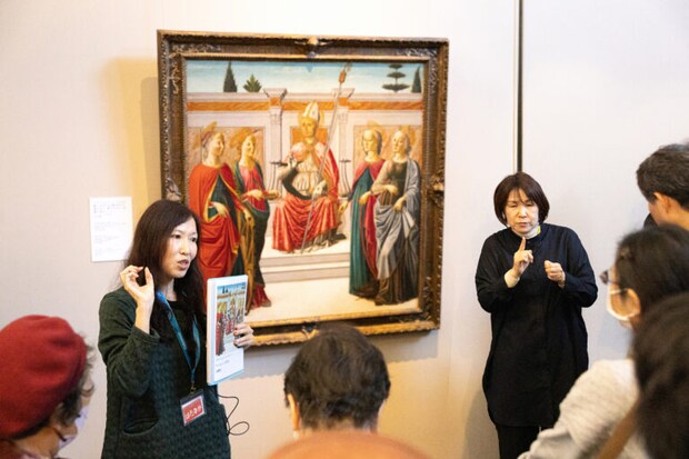 ギャラリートーク　© 国立西洋美術館