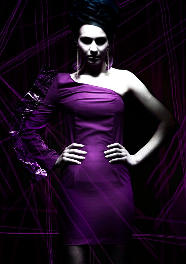 ヘアメイク・スタイリストとの作品撮り。