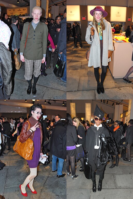 イベントでのファッションスナップの仕事。