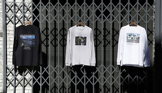 JUN Redとのコラボシリーズ。光の軌跡をデザインに落とし込んだ。