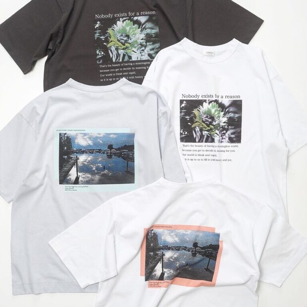 JUN Redとのコラボシリーズ。光の軌跡をデザインに落とし込んだ。