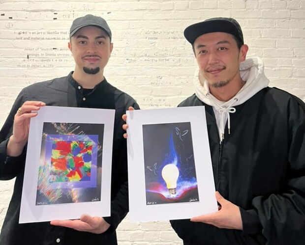 アーティスト・クレイトンとのコラボ作品