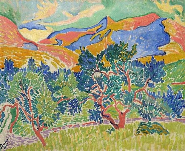 Mountains at Collioure （1905頃）