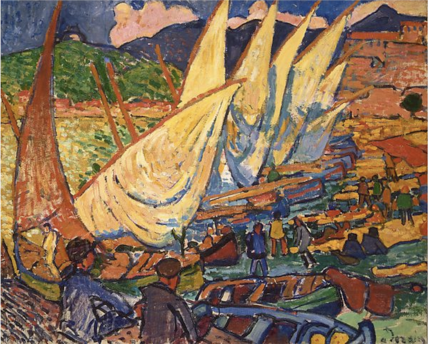 Fishing Boats, Collioure （1905頃）
