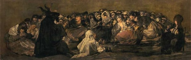 ゴヤ『魔女の安息日』（1819–1823）