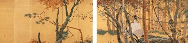 下村観山《小倉山》