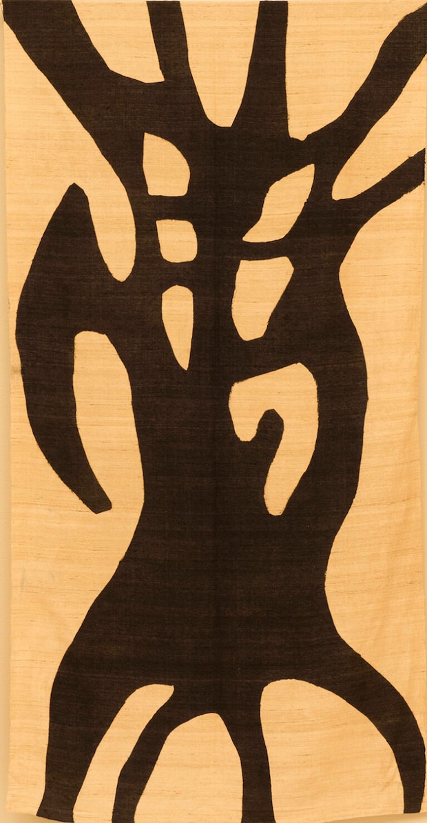 柚木沙弥郎《いのちの樹》 2018年 松本市美術館蔵