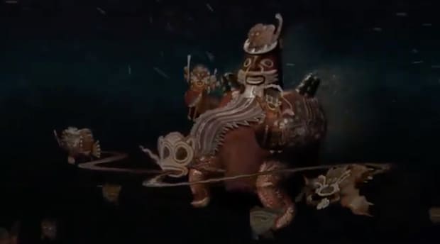 神話的祖先を再解釈した映像作品