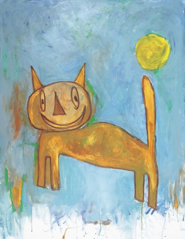 「George Ⅰ」リキテックス　キャンバス　117×91㎝