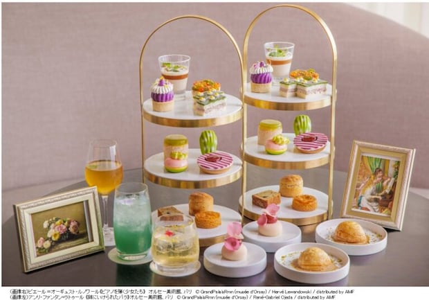 「オルセー美術館所蔵　印象派―室内をめぐる物語」とのコラボレーションアフタヌーンティー