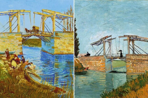 フィンセント・ファン・ゴッホ《アルルの跳ね橋》クレラー・ミュラー美術館