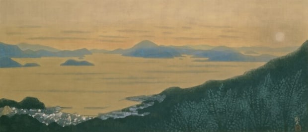 《燦・瀬戸内（輝く瀬戸内海）》43×100cm 1997年
