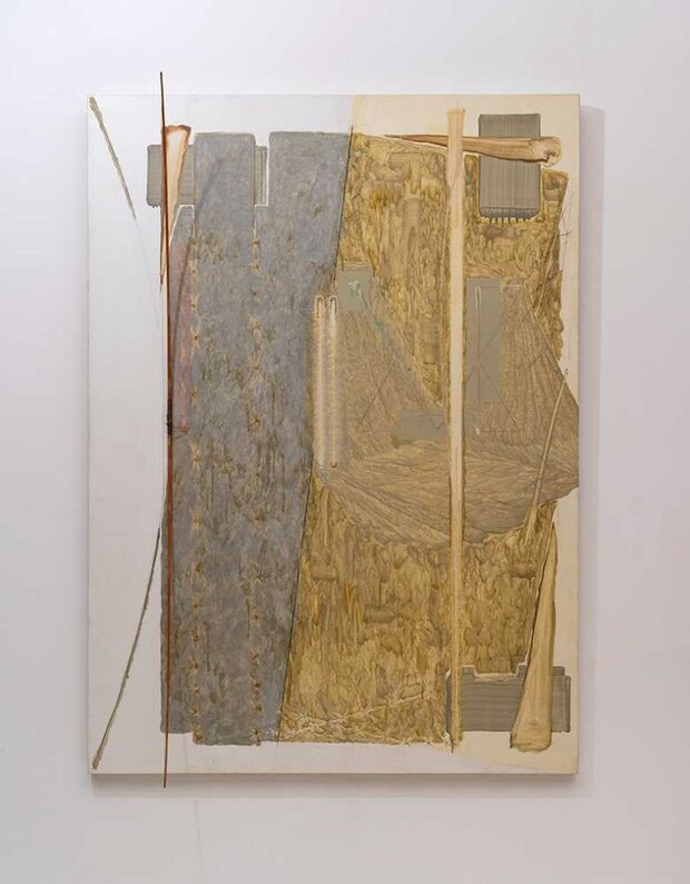 《弓形が触れて Ⅲ》1978年　国立国際美術館蔵　©NATSUYUKI NAKANISHI