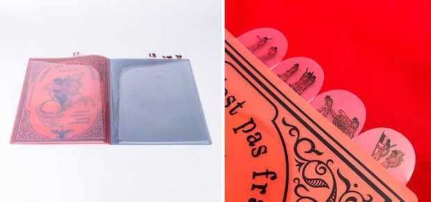 「理想と現実」をストックするクリアファイルブック