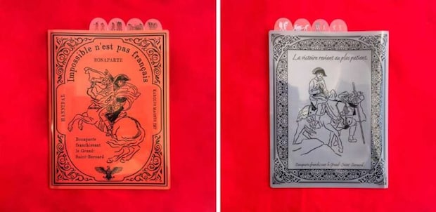 「理想と現実」をストックするクリアファイルブック