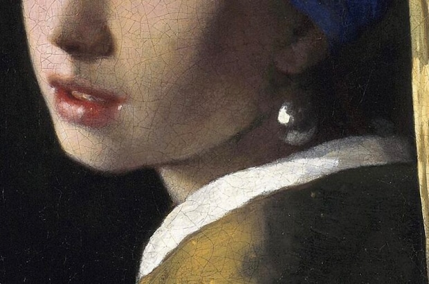 ヨハネス・フェルメール《真珠の耳飾りの少女》（部分）