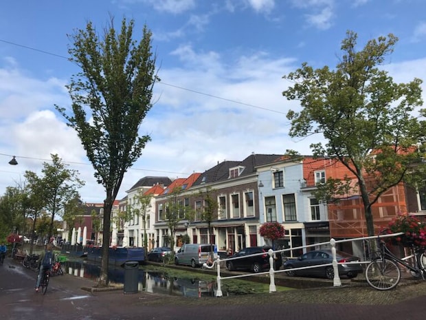 フェルメールが生涯を送ったデルフトの街並み（2019年9月 筆者撮影）