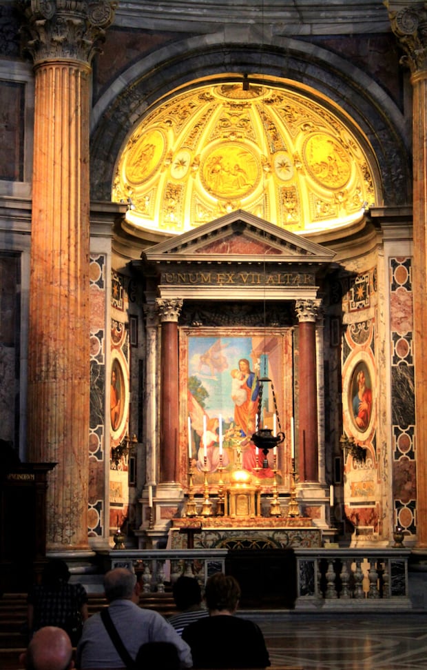 サン・ピエトロ大聖堂の聖ヨセフの祭壇