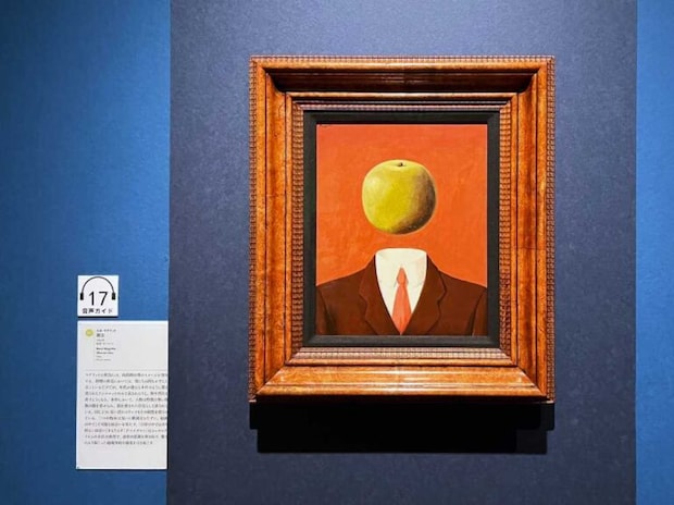 ルネ・マグリット《観念》1966年　油彩・カンヴァス