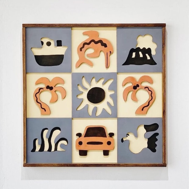 陶板作品