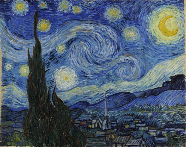 フィンセント・ファン・ゴッホ《星月夜》
