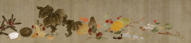 伊藤若冲《菜蟲譜》(部分) 　1791年以前　佐野市立吉澤記念美術館蔵　4月25日(土)〜5月8日(金)、6月20日(土)〜7月5日(日)展示