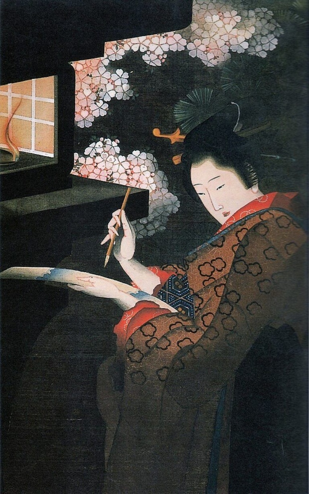 960px-Cherry_trees_at_night_(detail)_by_Katsushika_Ōi