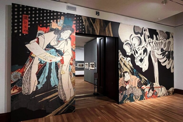 『浮世絵スーパークリエイター 歌川国芳展』展示風景