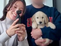 『軽々と抱っこできていた赤ちゃん犬が…』大型犬が1歳になるまでを撮影→愛おしすぎる『成長記録』が52万再生「赤ちゃんみたい」「素敵」