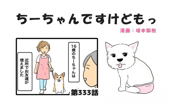 ちーちゃんですけどもっ【第333話】「ちーちゃんのお友達」