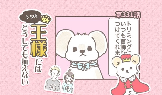 うちの王様にはどうしても抗えない【第331話】「首飾り」