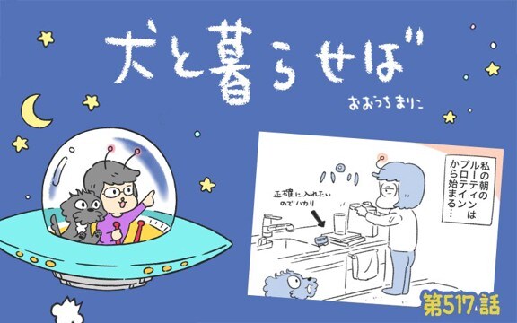犬と暮らせば【第517話】「エマと私の大事な袋」